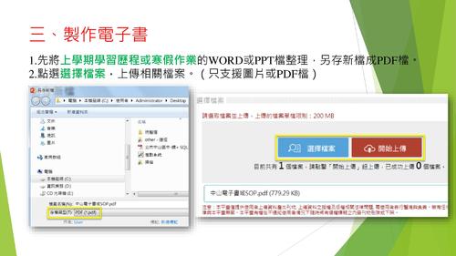 中山電子書城-簡易操作流程